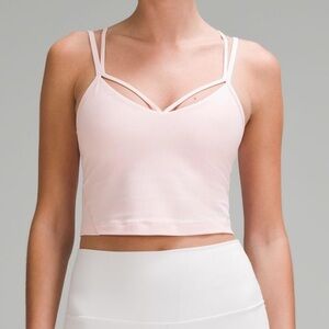 Lululemon Strawberry Milkshake Strappy Align Tank